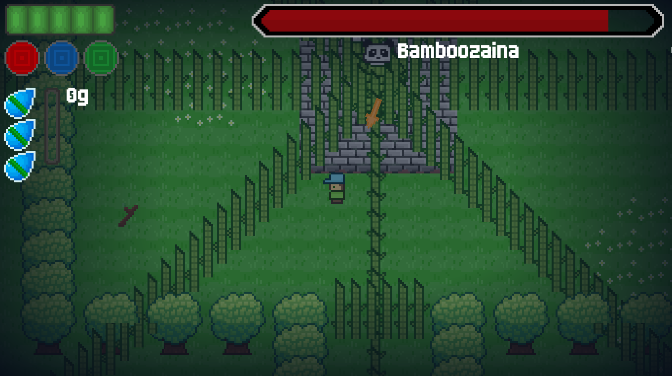 The Bamboozaina boss fight
